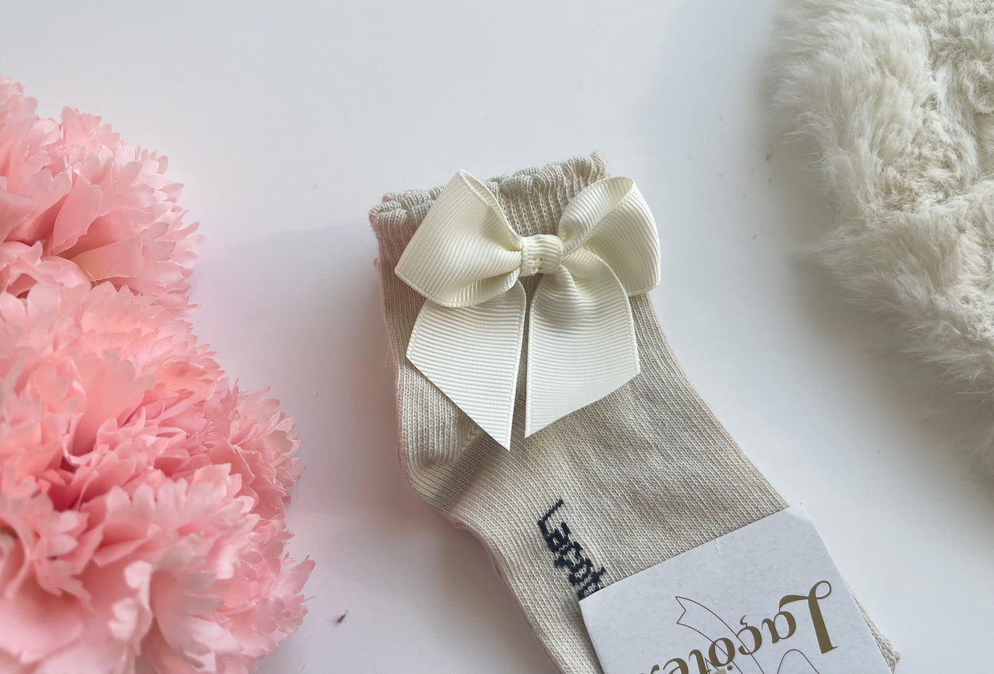Short Socks with Side Tie