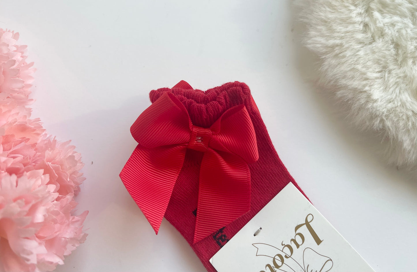 Short Socks with Side Tie
