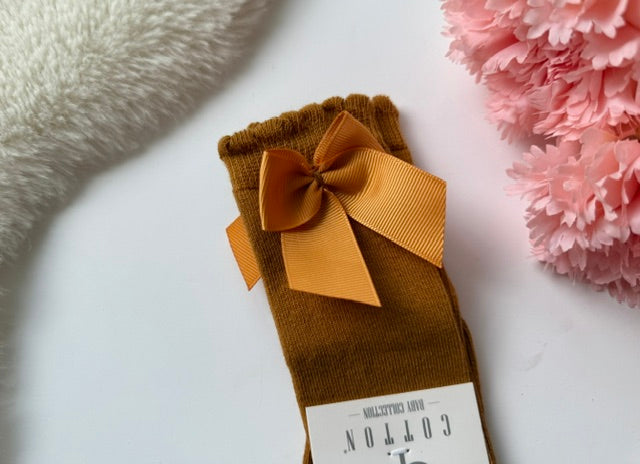 Meias Laço Cotton