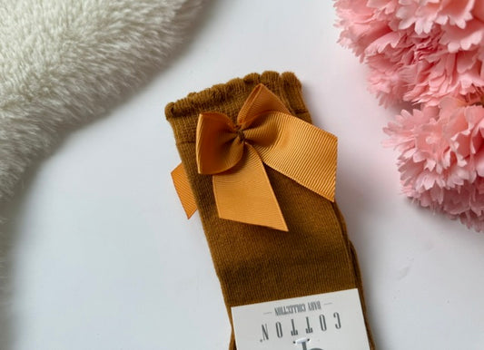 Meias Laço Cotton