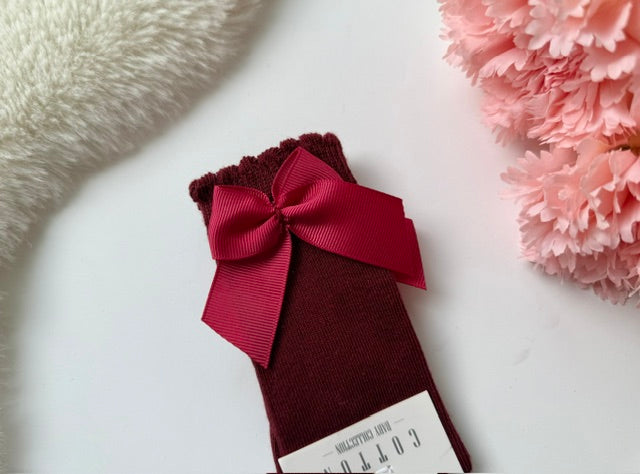 Meias Laço Cotton
