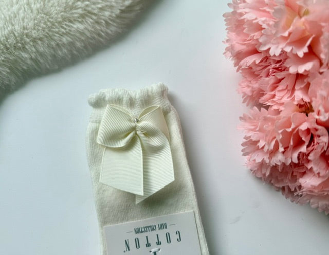 Meias Laço Cotton