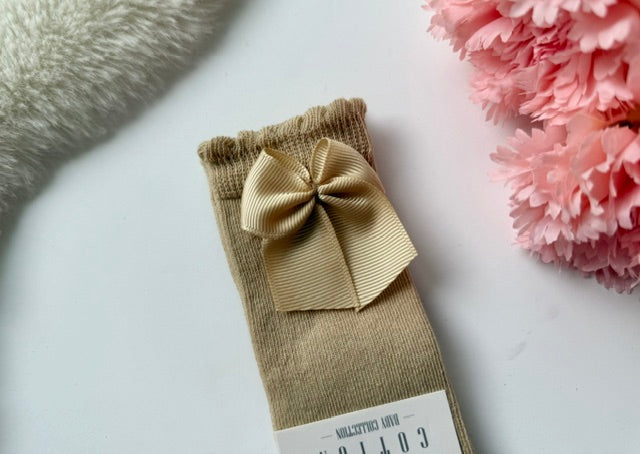 Meias Laço Cotton