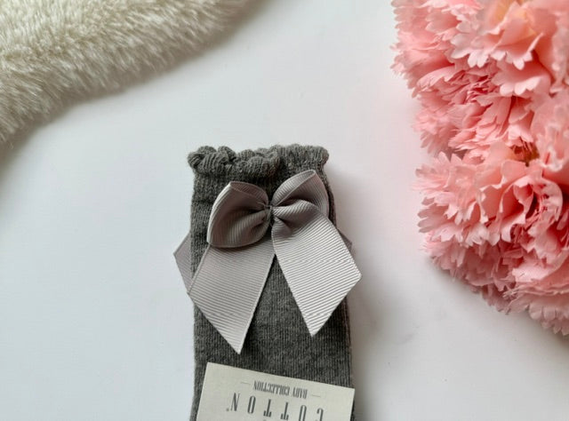 Meias Laço Cotton