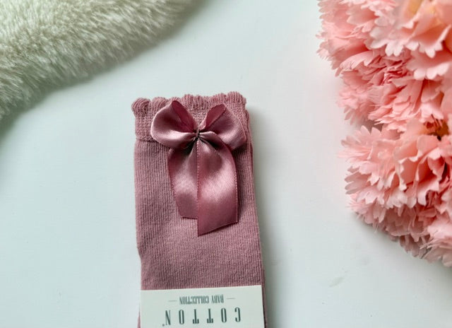 Meias Laço Cotton