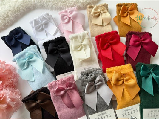 Meias Laço Cotton